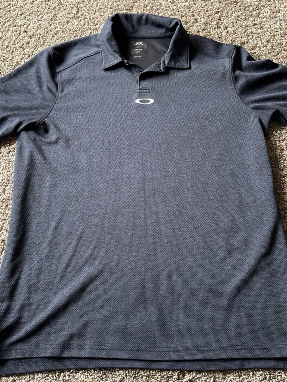 Oakley Men's Dark Navy Performance Polo